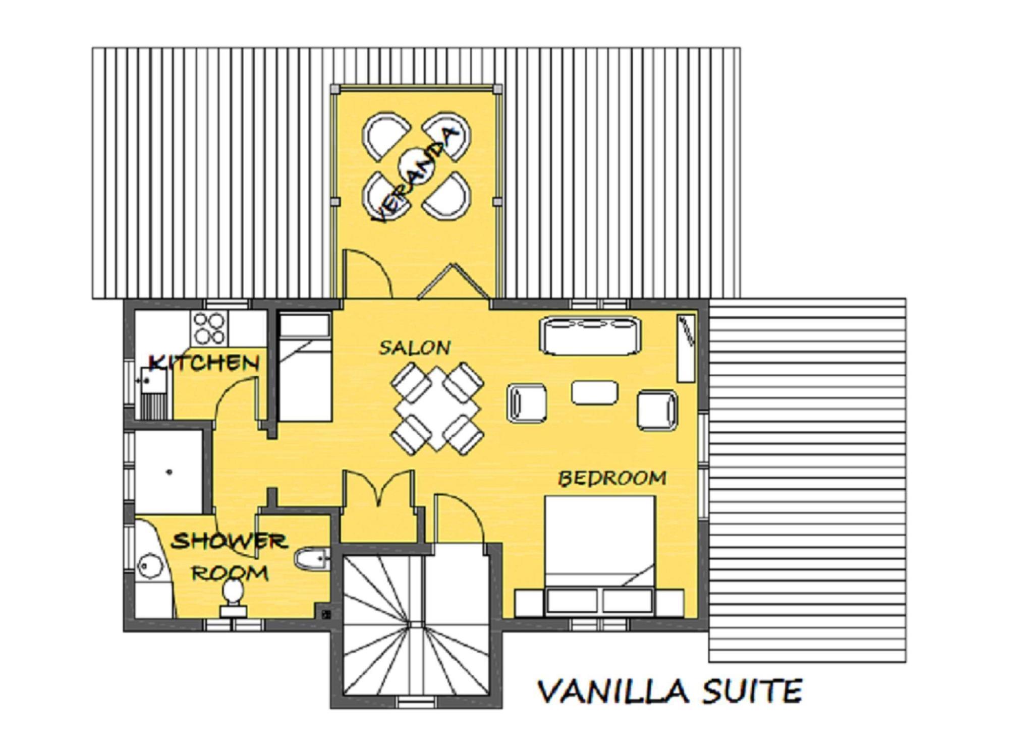 Maison Soleil Baie Lazare  Exteriör bild
